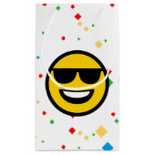 Cool Sunglazen Emoji Klein Cadeauzakje (Achterkant)