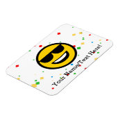 Cool Sunglazen Emoji Magneet (Linkerzijde)