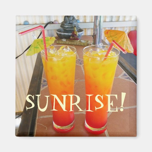 Cool Sunrise Magnet! Magneet (Voorkant)