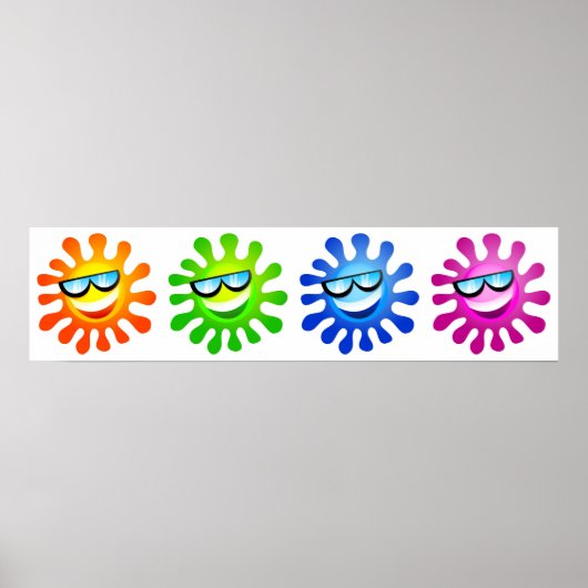 Cool Suns Poster (Voorkant)