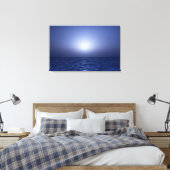 Cool Sunset Canvas Afdruk (Insitu (Slaapkamer))