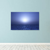Cool Sunset Canvas Afdruk (Insitu (Houten vloer))