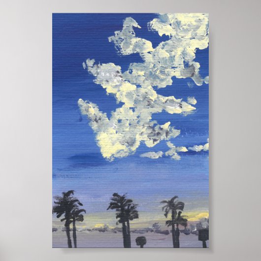 Cool Sunset Print Value-Poster (Voorkant)