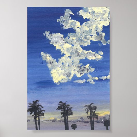 Cool Sunset Print Value-Poster (Voorkant)