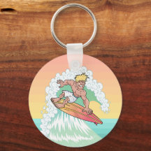 Cool Sunset Surfer