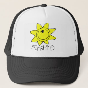 Cool sunshine Trucker Hat Pet