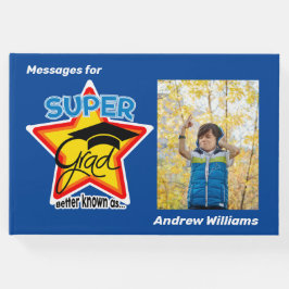 Cool Super Afstudeerder bewerkbaar foto-tekst Afst Gastenboek