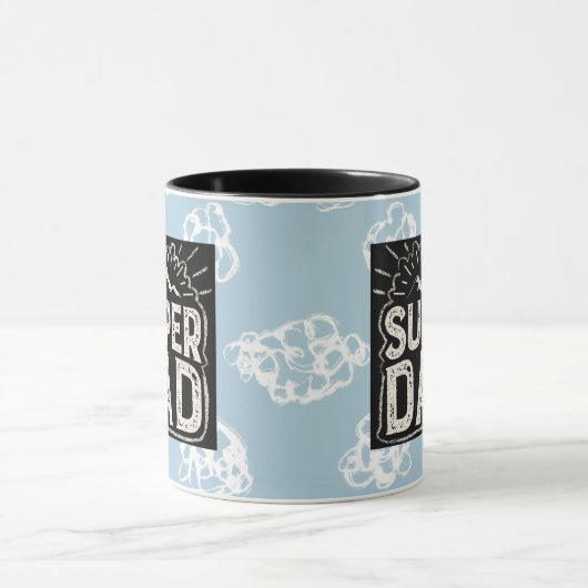 Cool Super Dad Coffee Mok (Midden)
