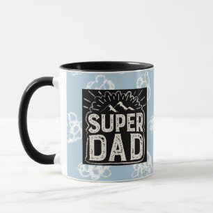 Cool Super Dad Coffee Mok