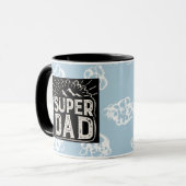 Cool Super Dad Coffee Mok (Voorkant links)