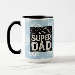Cool Super Dad Coffee Mok