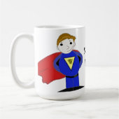 Cool Super Hero Koffiemok (Links)