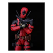 Cool Super Hero Speelgoed Fotografie ontwerp Perfect Poster (Voorkant)