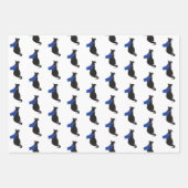 Cool Super Kat - Kat Wrapping Papierblad Inpakpapier Vel (Voorkant)