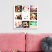 Cool Super mam 8 Foto Collage gepersonaliseerd Canvas Afdruk (Insitu (Woonkamer))