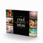 Cool Super Moeder Zwart En Goud 6 Fotoblokken (Rechts)