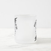 Cool Super Proud Lineman Mam-Moederdag Matglas Koffiemok (Center)