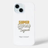 Cool Super Step Dad the Legend Phone Case Dad Gift (Achterkant)