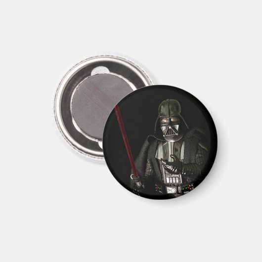 Cool Super Villain Speelgoed Fotografie ontwerp Magneet (Voorkant / Achterkant)