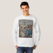 Cool superheld comic t-shirt (Voorkant volledig)