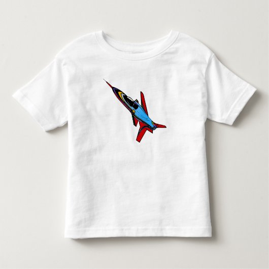 Cool supersonic Jet-Fighter Design for Kids Kinder Shirts (Voorkant)
