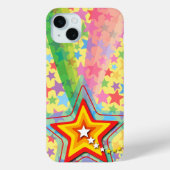 Cool Superstar Regenboog Leuke Kleurrijke Schieten Case-Mate iPhone Case (Achterkant)
