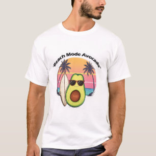 Cool Surfen Avocado T-shirt – Leuke zomer strand c