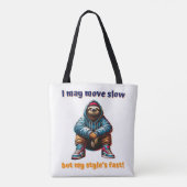 Cool Surfen Otter Rijden op de golven Tote Bag (Achterkant)