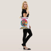 Cool Surfen Otter Rijden op de golven Tote Bag (Op model)
