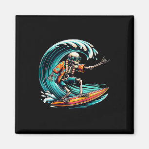 Cool Surfen Voor Mannen Vrouwen Skelet Surfer Surf Magneet