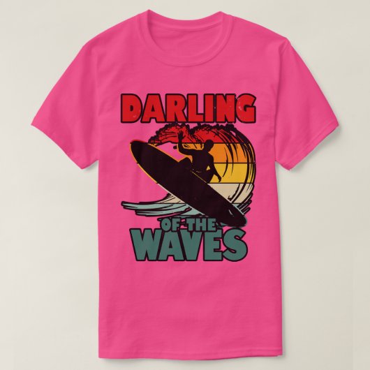 Cool Surfen Zomer Slogan TShirt (Design voorkant)