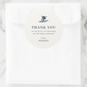 Cool Surfing Beach thema dank u Ronde Sticker (Tas)