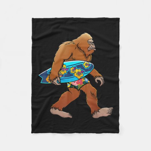 Cool Surfing Design For Men Women Surfer Surf Surf Fleece Deken (Voorkant)