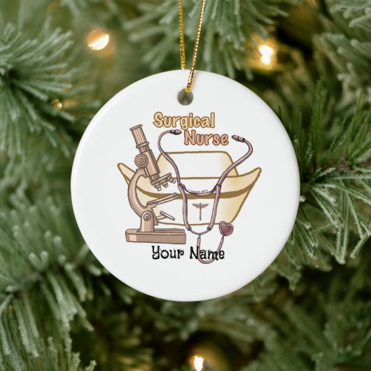 Cool Surgical Nurse Ornament (Boom)