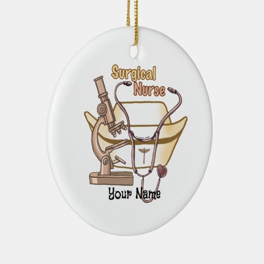 Cool Surgical Nurse Ornament (Rechts)