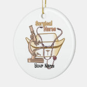 Cool Surgical Nurse Ornament (Links)