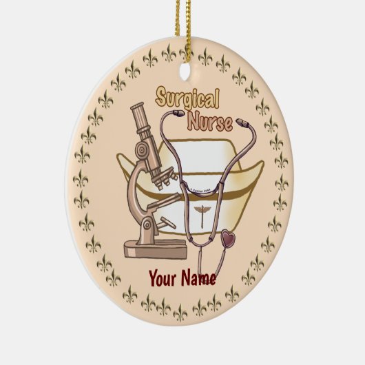 Cool Surgical Nurse ornament (Rechts)