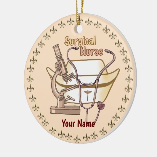 Cool Surgical Nurse ornament (Links)