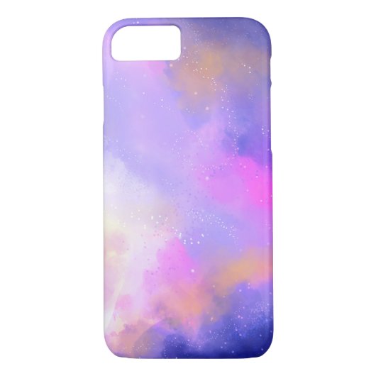 Cool Surreal Clouds Waterverf Design Case-Mate iPhone Case (Achterkant)