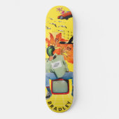 Cool Surreal Funny Unieke aangepaste persoonlijke  Persoonlijk Skateboard (Voorkant)