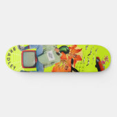 Cool Surreal Funny Unieke aangepaste persoonlijke  Persoonlijk Skateboard (Horizontaal)