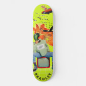 Cool Surreal Funny Unieke aangepaste persoonlijke  Persoonlijk Skateboard (Voorkant)