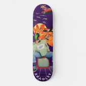 Cool Surreal Funny Unieke aangepaste persoonlijke Persoonlijk Skateboard (Voorkant)
