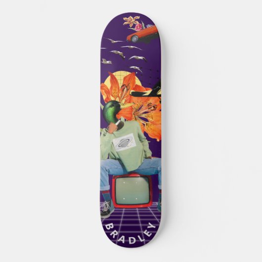 Cool Surreal Funny Unieke aangepaste persoonlijke  Persoonlijk Skateboard (Voorkant)