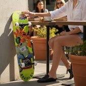 Cool Surreal Grappig Uniek Persoonlijke Naam Persoonlijk Skateboard