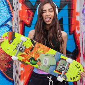Cool Surreal Grappig Uniek Persoonlijke Naam Persoonlijk Skateboard
