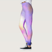 Cool Surreal Space Clouds Waterverf Design Leggings (Links)