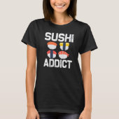 Cool Sushi For Men Women Japanese Sashimi Seafood  T-shirt (Voorkant)