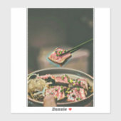 Cool sushi gift sticker (Vel)