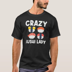Cool Sushi voor vrouwen mama Japans Sashimi Seafoo T-shirt